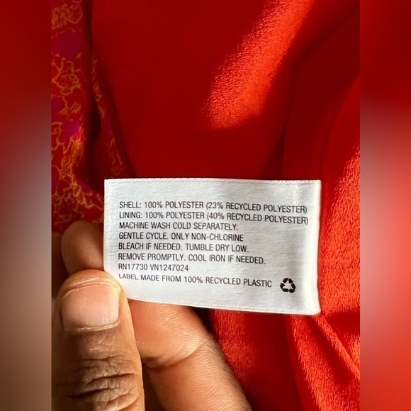 Alexis for Target Floral Flutter Sleeve Pleated Wrap Dress | SZ 1X | NWOT - Picture 10 of 11